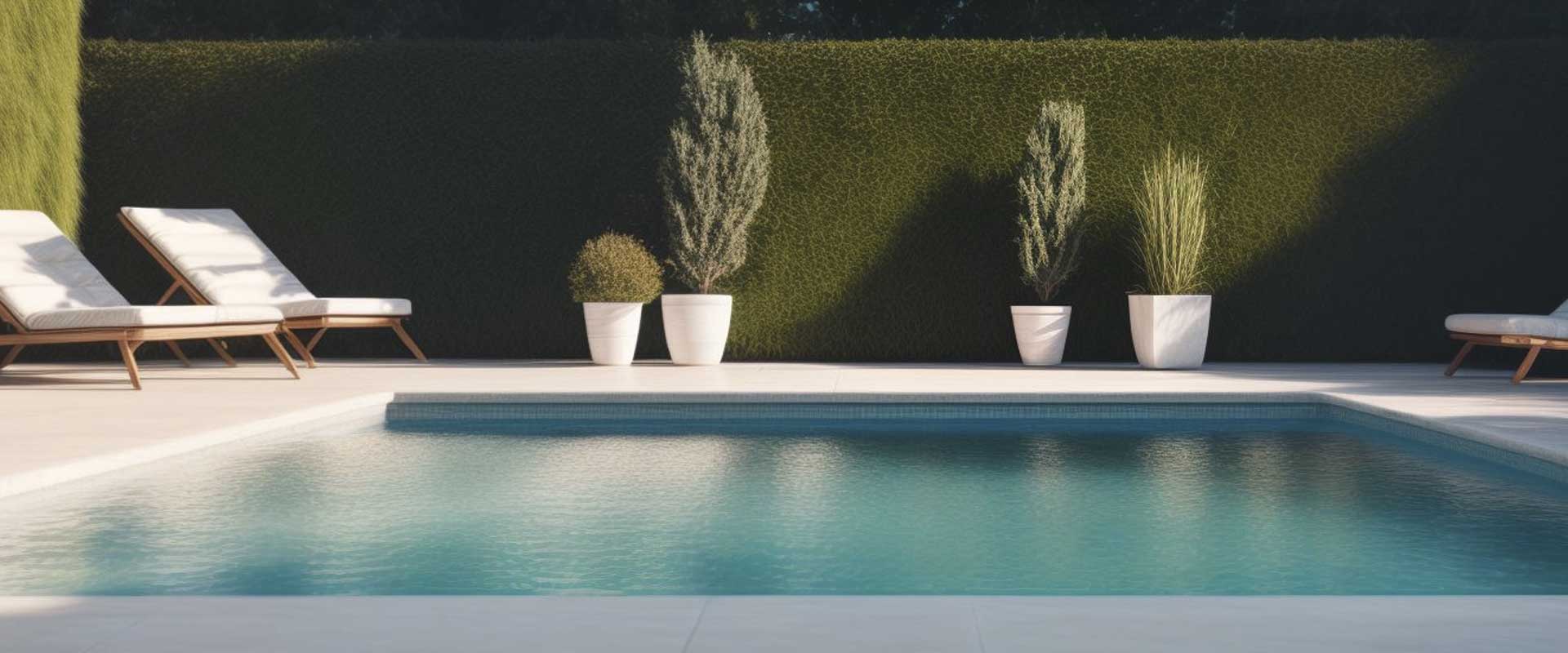 Jardín y piscina en Vilanova i la Geltrú 1 Diseño de jardín y piscina realizado por Jardivida en Vilanova i la Geltrú